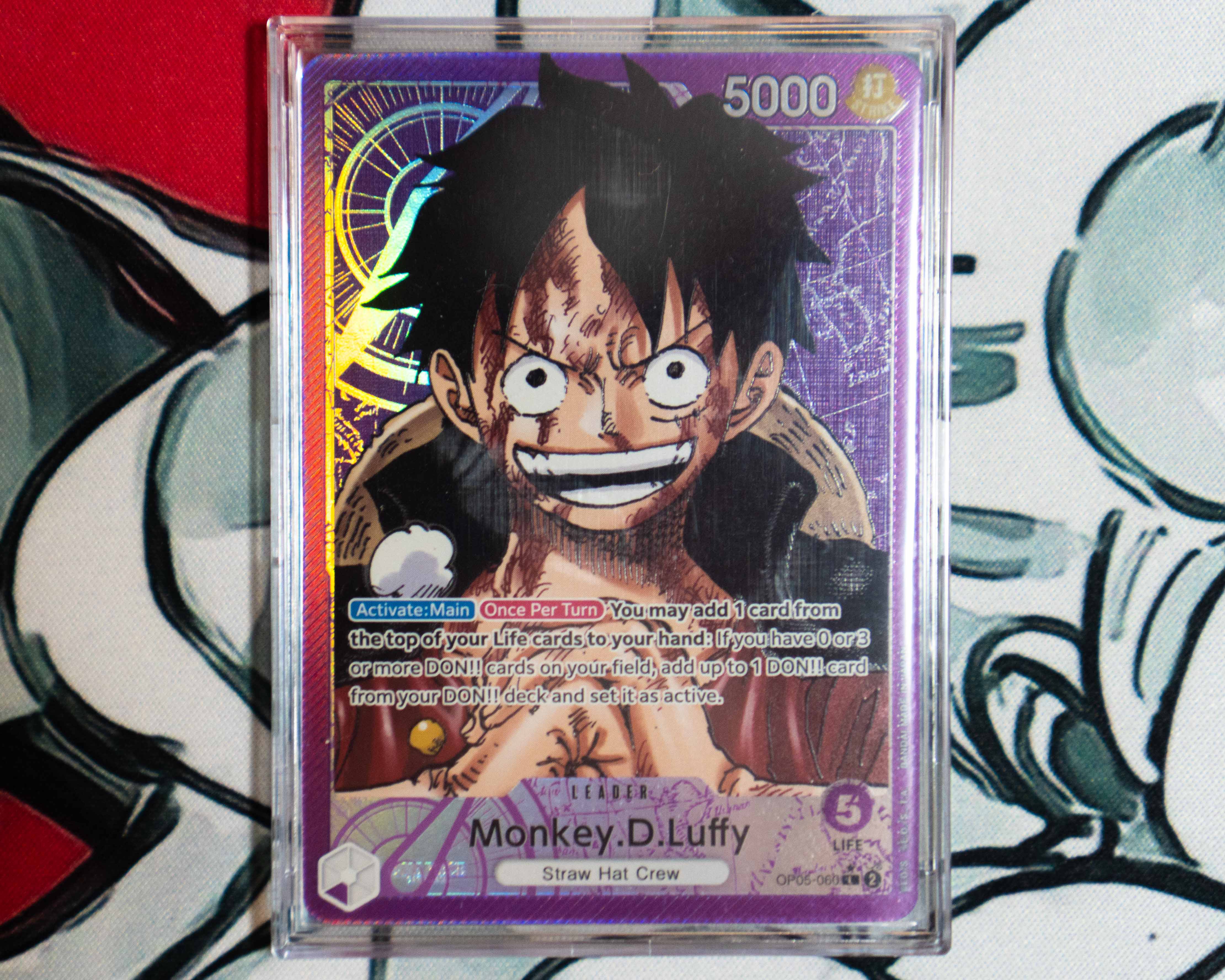 5x Mini-snap Card Case for One Piece Leaders - Image 3